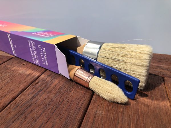 Original Chalk Paint and Wax Brush Set - Unique Handcrafted Home